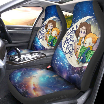 King And Diane Car Seat Covers Custom Car Accessories - Gearcarcover - 1