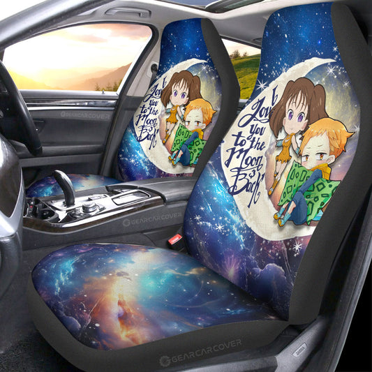 King And Diane Car Seat Covers Custom Car Accessories - Gearcarcover - 1