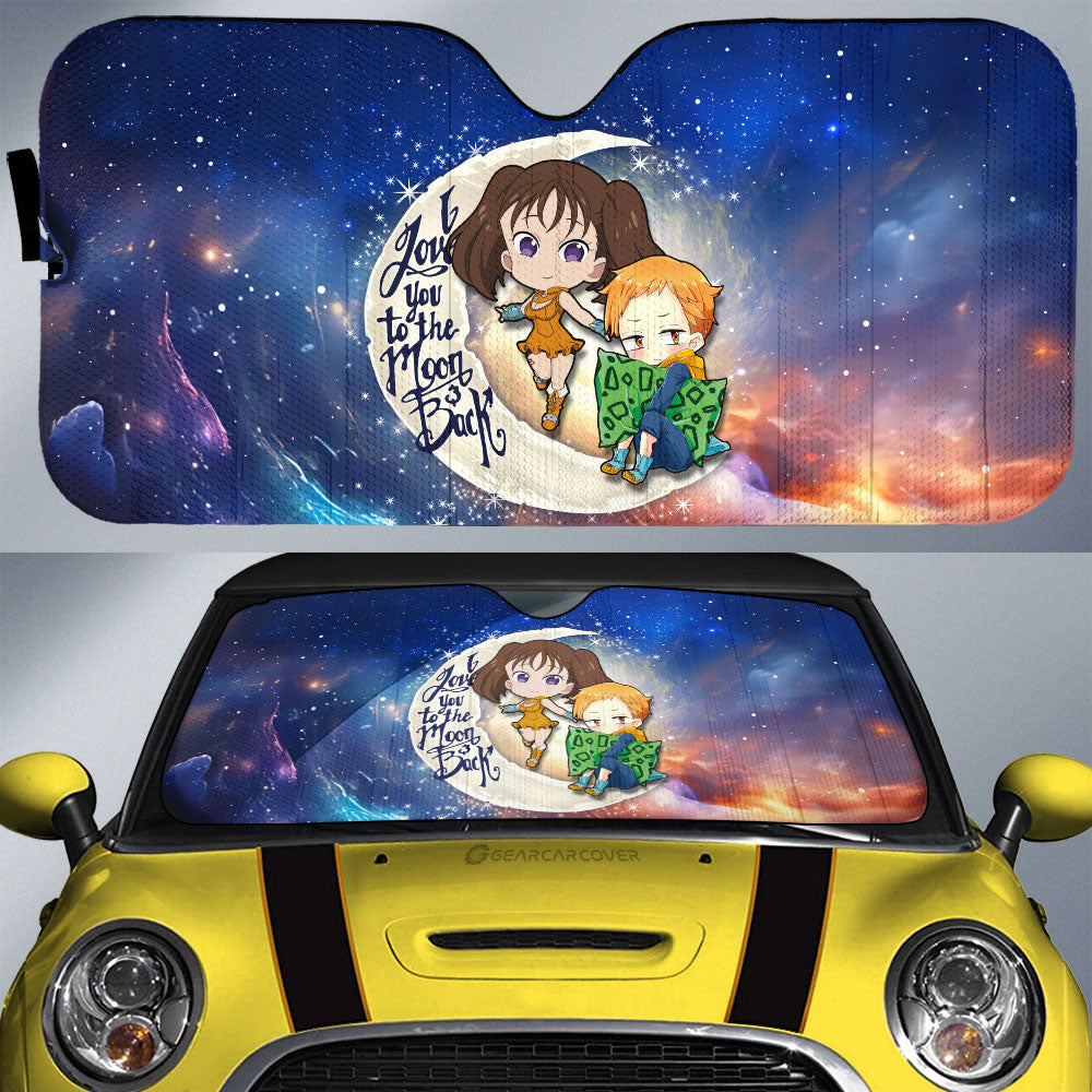 King And Diane Car Sunshade Custom Car Accessories - Gearcarcover - 1