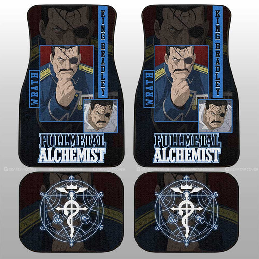 King Bradley Car Floor Mats Custom Fullmetal Alchemist Anime - Gearcarcover - 2