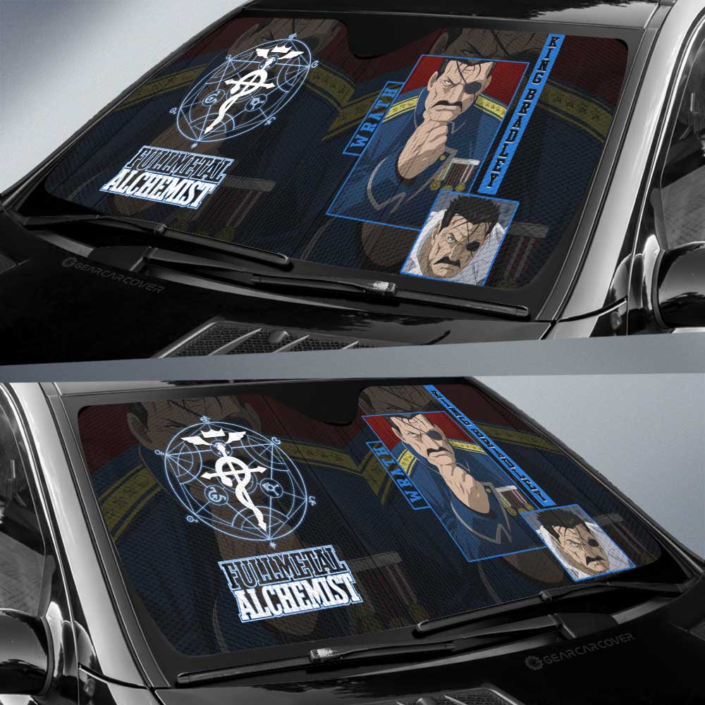 King Bradley Car Sunshade Custom - Gearcarcover - 2