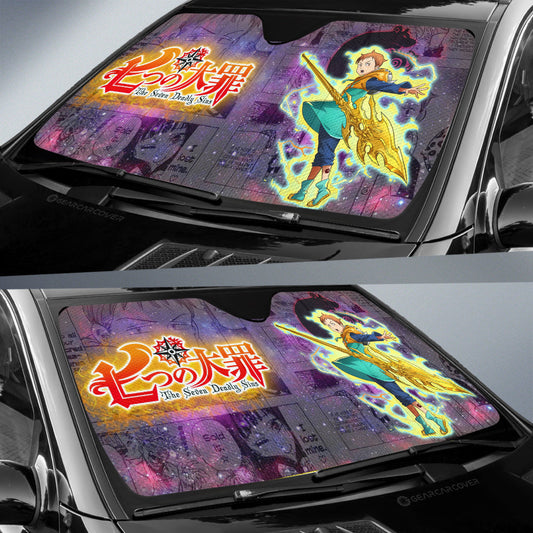 King Car Sunshade Custom Manga Galaxy Style - Gearcarcover - 2
