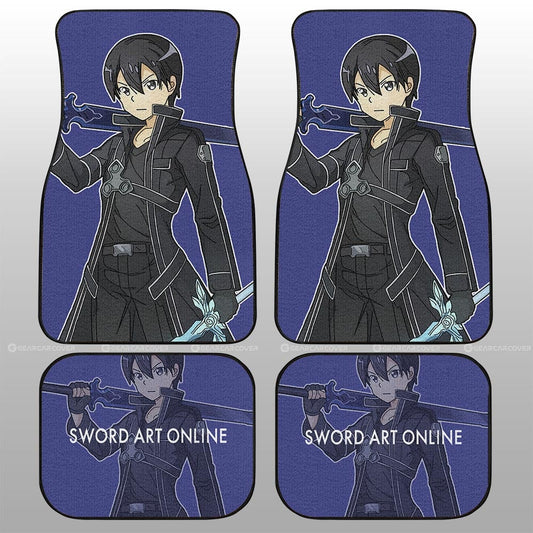 Kirigaya Kazuto Car Floor Mats Custom - Gearcarcover - 2