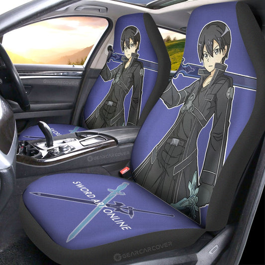 Kirigaya Kazuto Car Seat Covers Custom - Gearcarcover - 2