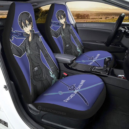 Kirigaya Kazuto Car Seat Covers Custom - Gearcarcover - 1