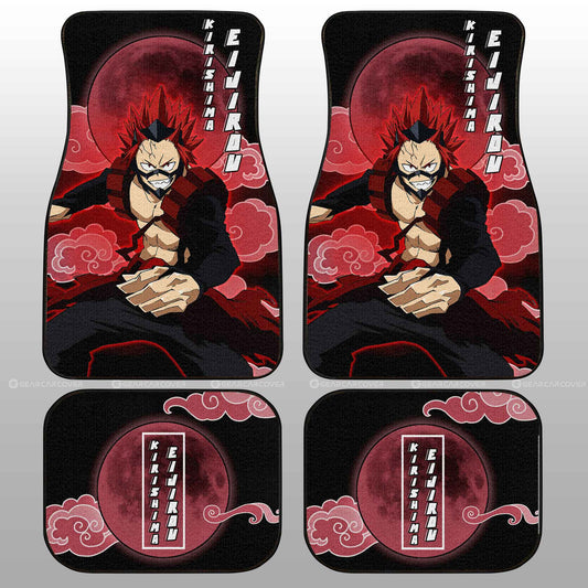 Kirishima Eijiro Car Floor Mats Custom Car Interior Accessories - Gearcarcover - 2