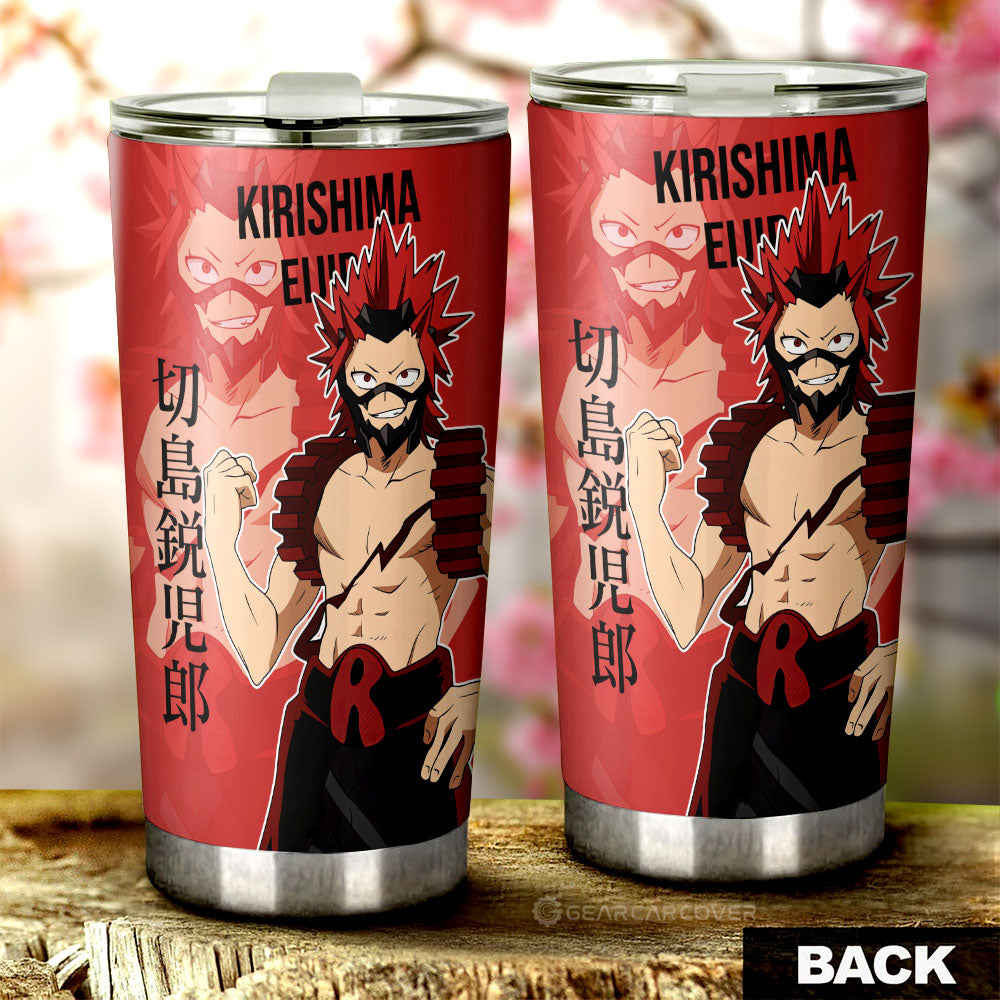 Kirishima Eijirou Tumbler Cup Custom Car Accessories For Fans - Gearcarcover - 3