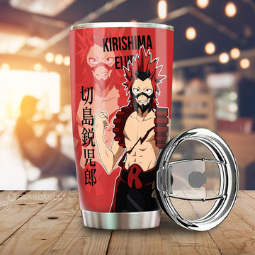 Kirishima Eijirou Tumbler Cup Custom Car Accessories For Fans - Gearcarcover - 1