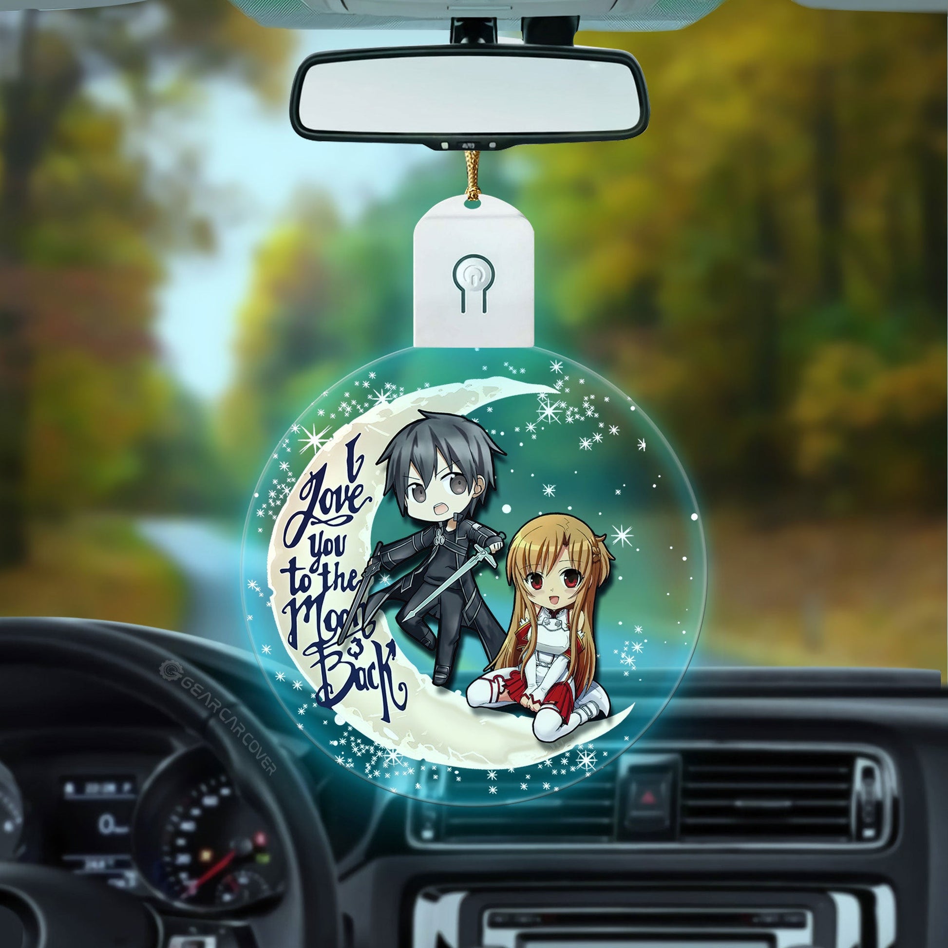 Kirito Asuna Led Ornament Custom Car Decorations - Gearcarcover - 3