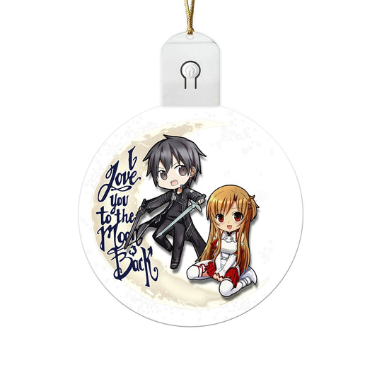 Kirito Asuna Led Ornament Custom Car Decorations - Gearcarcover - 1