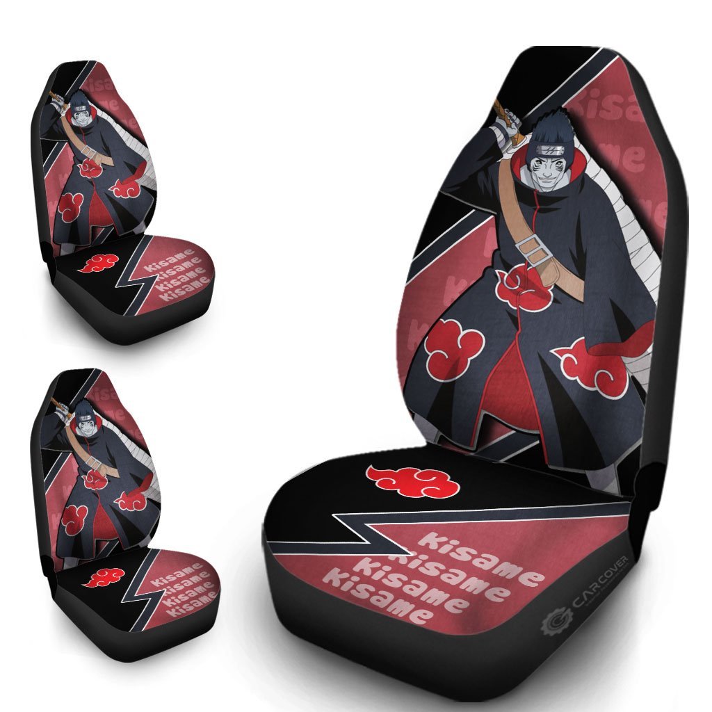 Kisame Akatsuki Car Seat Covers Custom Anime Car Accessories For Fan - Gearcarcover - 4