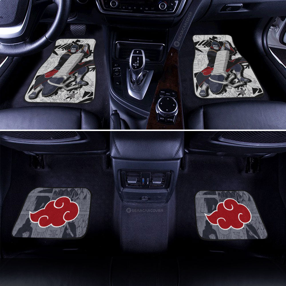 Kisame Car Floor Mats Custom Anime Car Accessories Mix Manga - Gearcarcover - 3