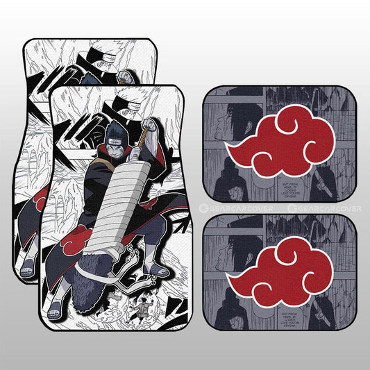 Kisame Car Floor Mats Custom Anime Car Accessories Mix Manga - Gearcarcover - 1