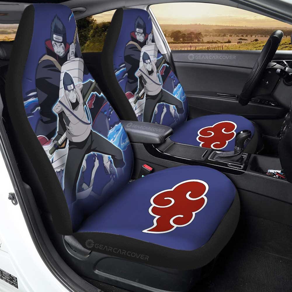 Kisame Car Seat Covers Custom Anime Car Accessories For Fans - Gearcarcover - 1