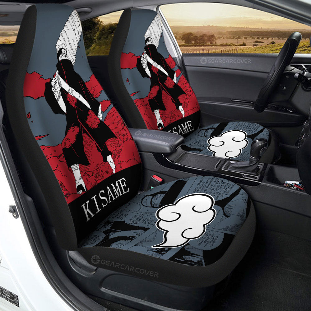 Kisame Car Seat Covers Custom Anime Car Accessories Manga Color Style - Gearcarcover - 1