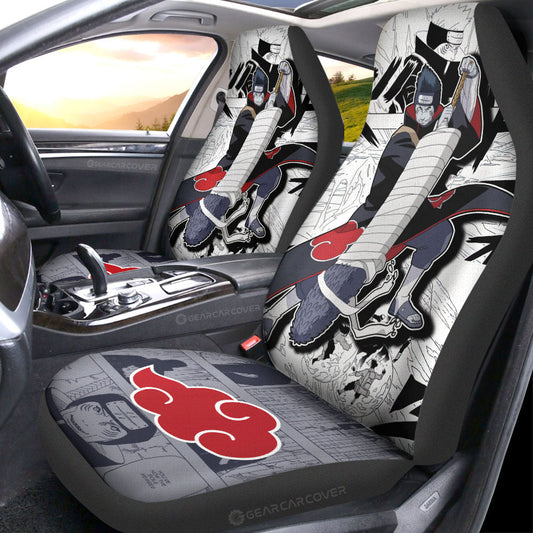 Kisame Car Seat Covers Custom Anime Car Accessories Mix Manga - Gearcarcover - 2