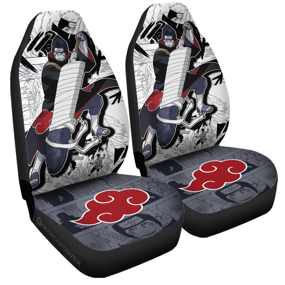 Kisame Car Seat Covers Custom Anime Car Accessories Mix Manga - Gearcarcover - 3