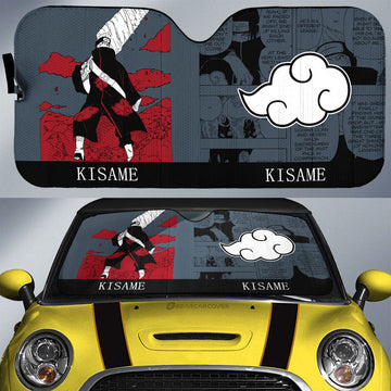 Kisame Car Sunshade Custom Anime Car Accessories Manga Color Style - Gearcarcover - 1