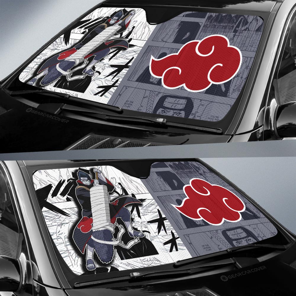 Kisame Car Sunshade Custom Anime Mix Manga Car Accessories - Gearcarcover - 2