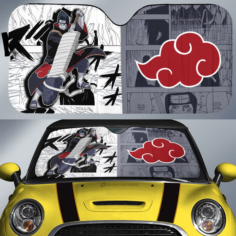 Kisame Car Sunshade Custom Mix Manga Car Accessories - Gearcarcover - 1