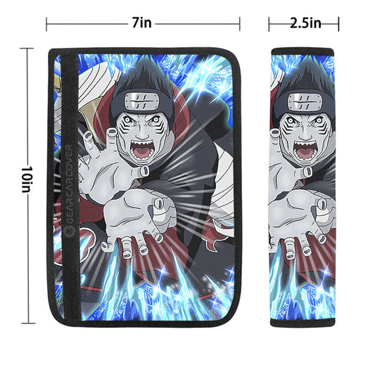 Kisame Seat Belt Covers Custom For Anime Fans - Gearcarcover - 1