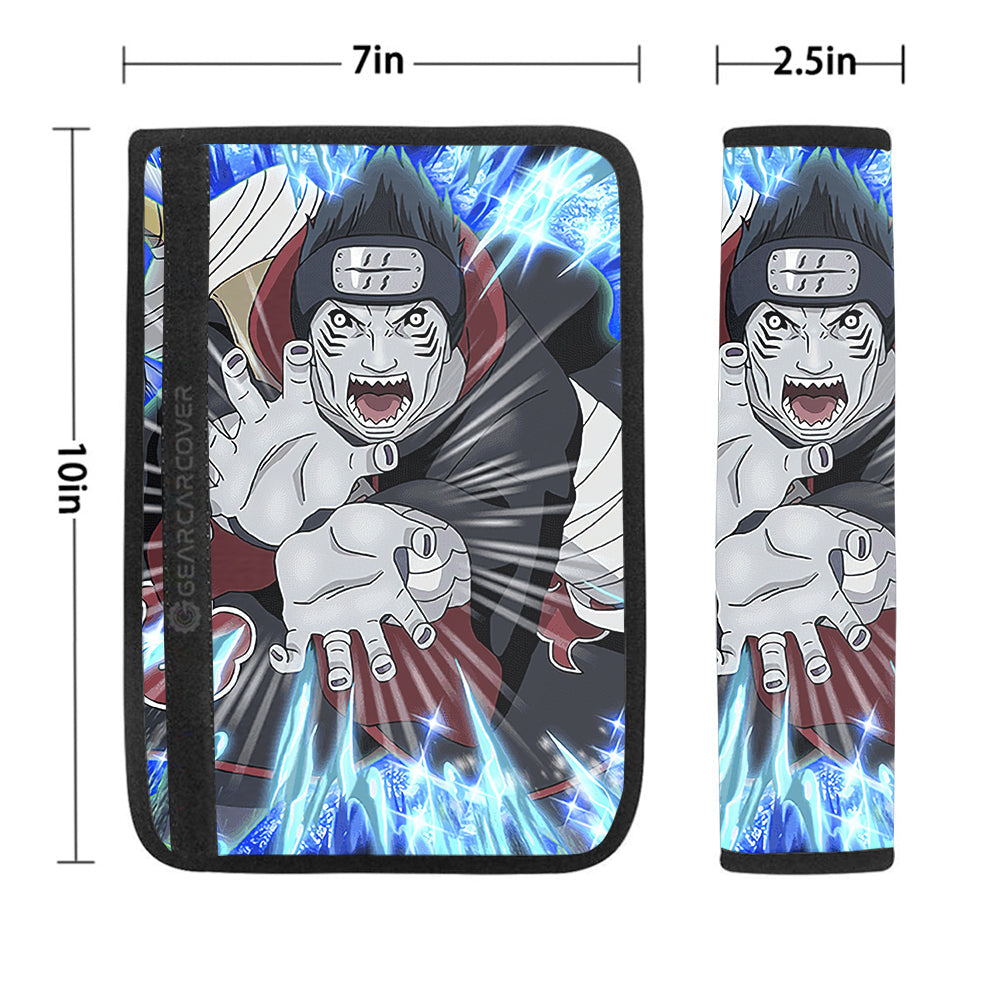 Kisame Seat Belt Covers Custom For Fans - Gearcarcover - 1