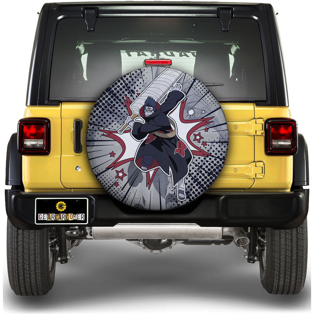 Kisame Spare Tire Covers Custom Anime Car Accessories - Gearcarcover - 1