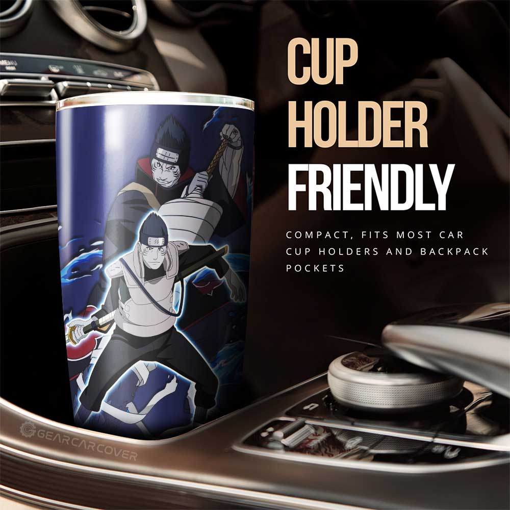 Kisame Tumbler Cup Custom Anime Car Accessories For Fans - Gearcarcover - 2
