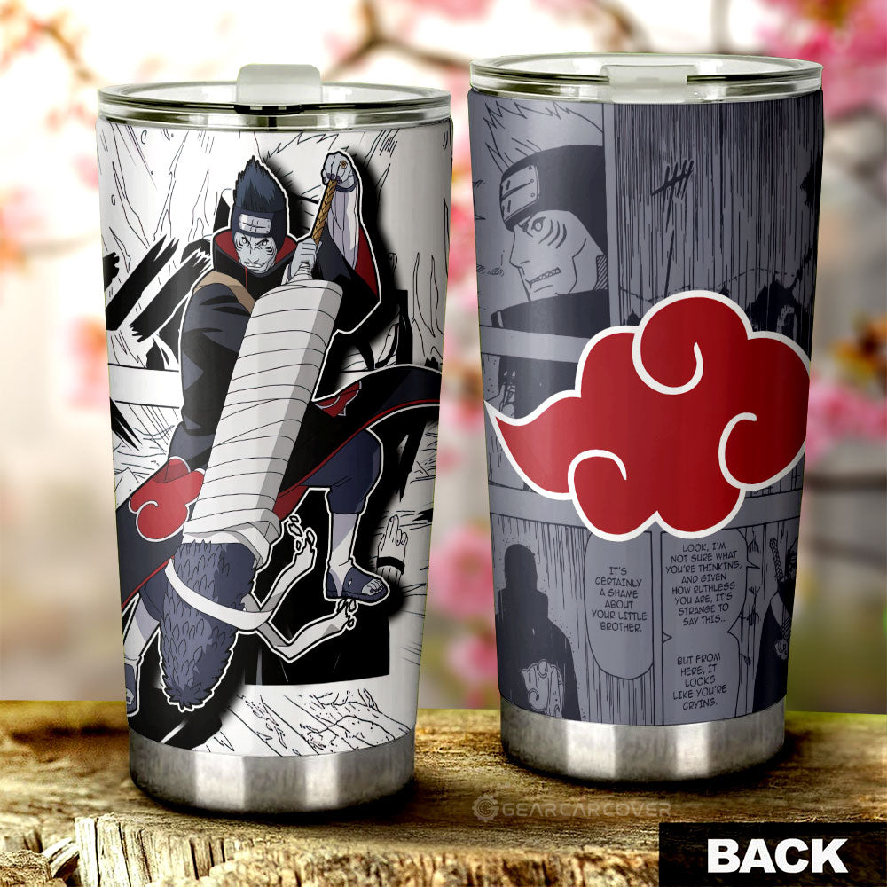 Kisame Tumbler Cup Custom Anime Car Accessories Mix Manga - Gearcarcover - 3