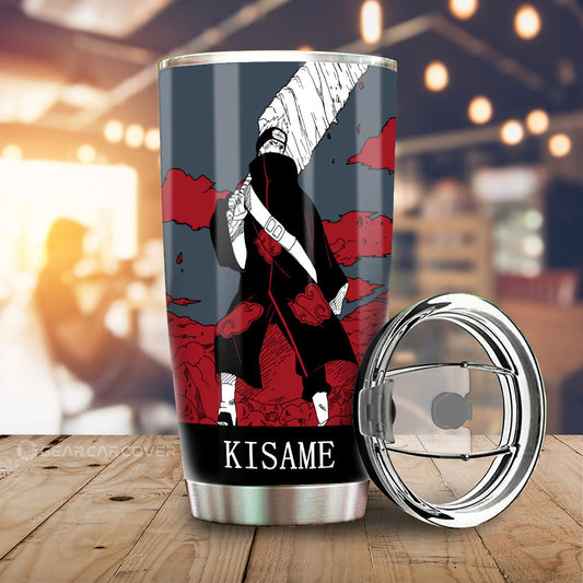 Kisame Tumbler Cup Custom Car Accessories Manga Color Style - Gearcarcover - 2