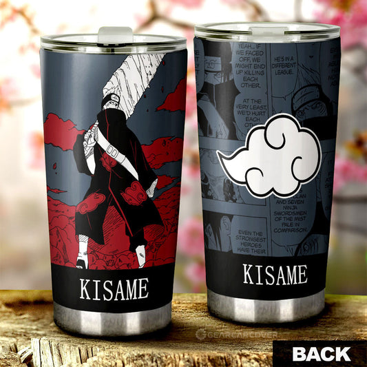 Kisame Tumbler Cup Custom Car Accessories Manga Color Style - Gearcarcover - 1