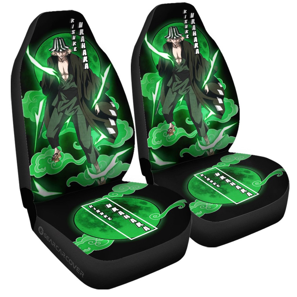 Kisuke Urahara Car Seat Covers Custom Bleach Car Interior Accessories - Gearcarcover - 3