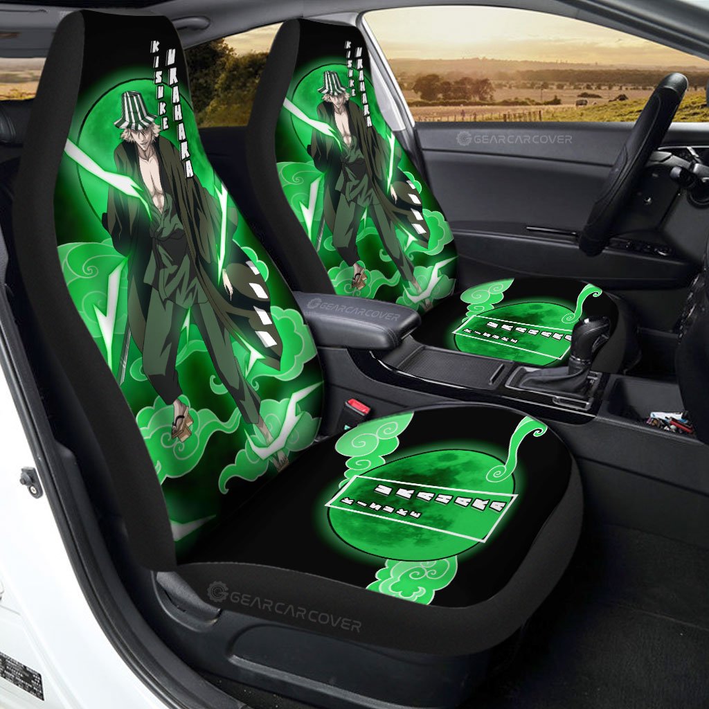 Kisuke Urahara Car Seat Covers Custom Bleach Car Interior Accessories - Gearcarcover - 1