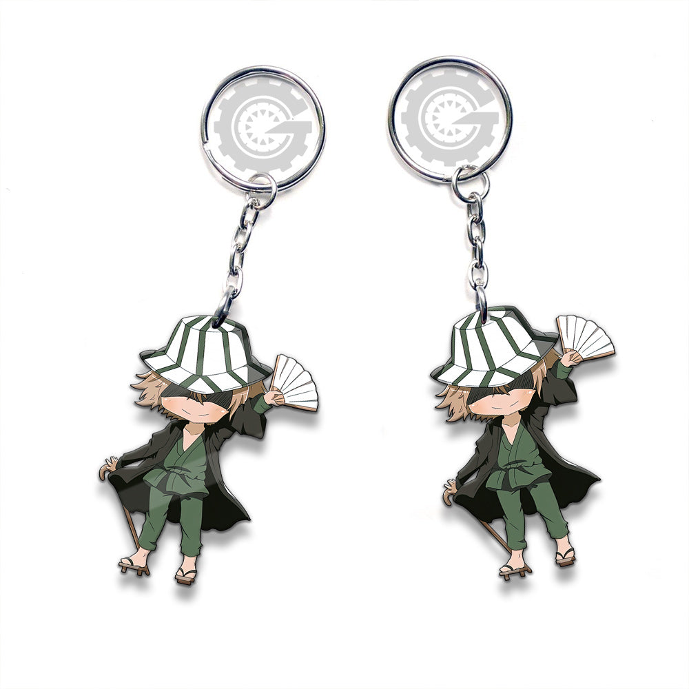 Kisuke Urahara Keychain Custom Bleach Car Accessories - Gearcarcover - 3