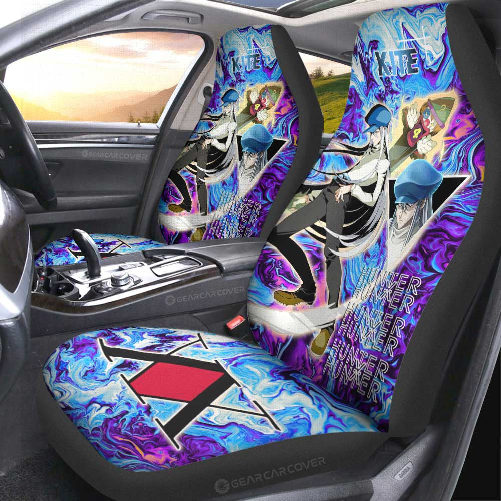 Kite Car Seat Covers Custom Hunter x Hunter Anime Car Accessories - Gearcarcover - 1