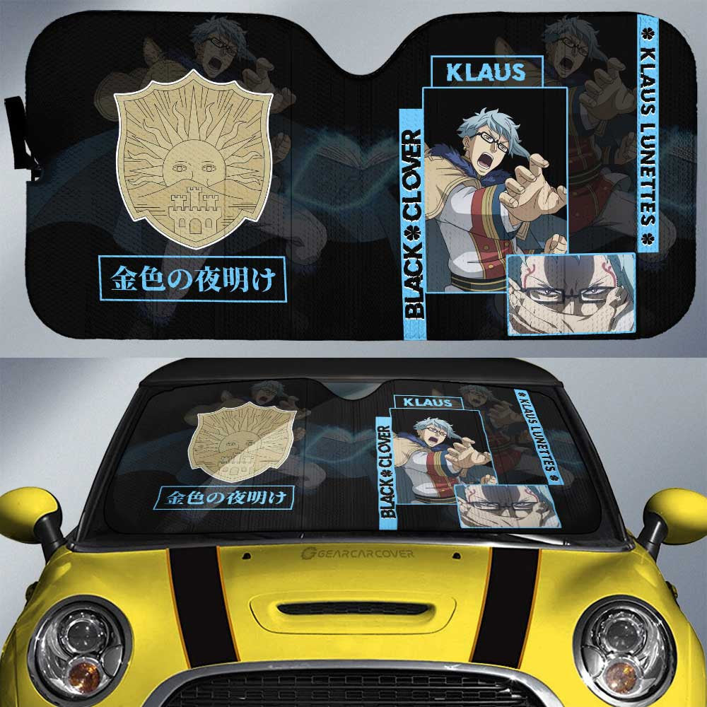 Klaus Lunettes Car Sunshade Custom - Gearcarcover - 1