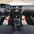 Knight Templar Car Floor Mats Custom Symbol Car Accessories - Gearcarcover - 2