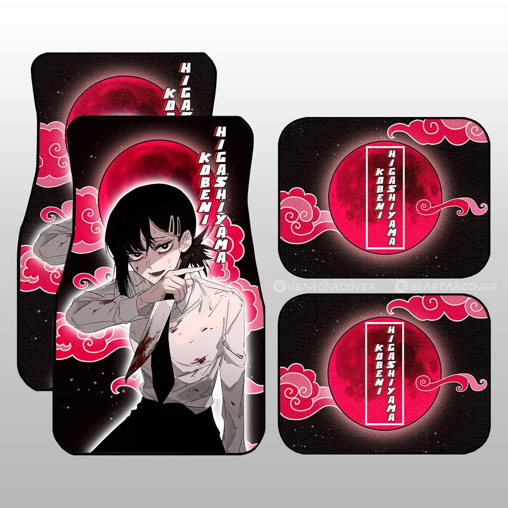 Kobeni Higashiyama Car Floor Mats Custom - Gearcarcover - 1
