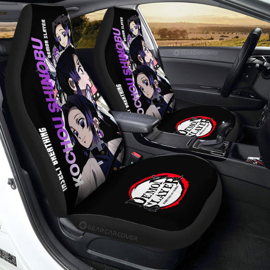 Kochou Shinobu Car Seat Covers Custom - Gearcarcover - 1