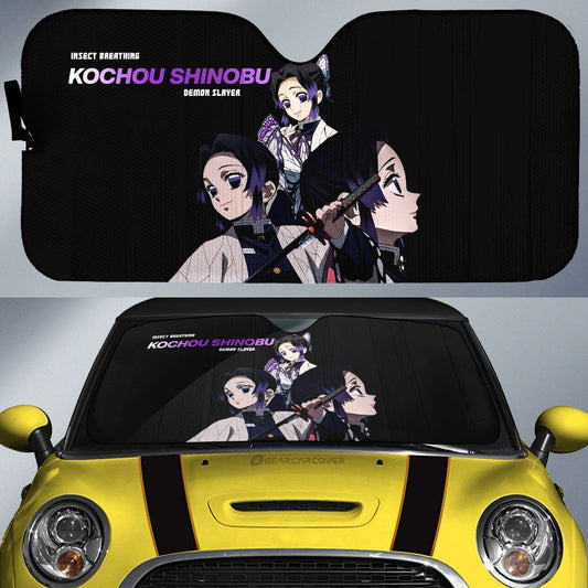 Kochou Shinobu Car Sunshade Custom - Gearcarcover - 1