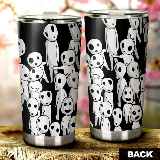 Kodama Tumbler Cup Custom Princess Mononoke Car Accessories - Gearcarcover - 2