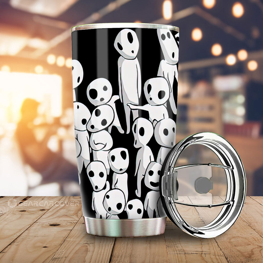 Kodama Tumbler Cup Custom Princess Mononoke Car Accessories - Gearcarcover - 1