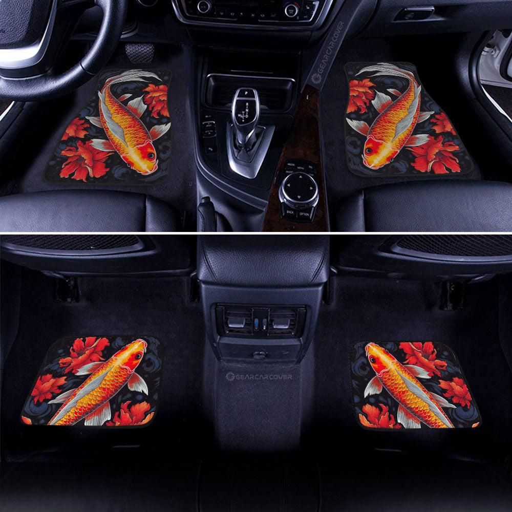 Koi Fish Car Floor Mats Custom Car Accessories - Gearcarcover - 2