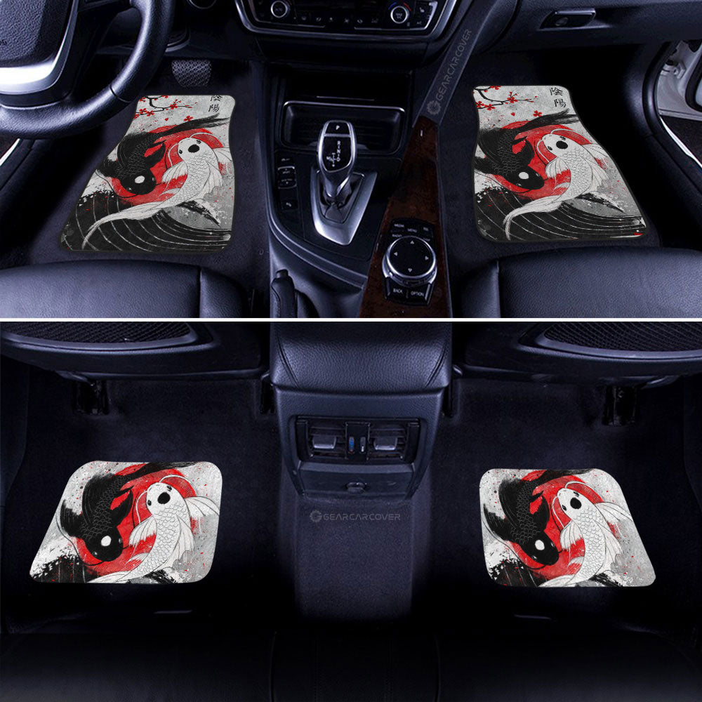 Koi Fish Car Floor Mats Custom Car Accessories - Gearcarcover - 2