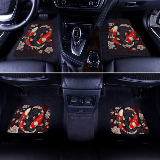 Koi Fish Car Floor Mats Custom Car Accessories - Gearcarcover - 2