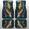 Koi Fish Car Floor Mats Custom Car Accessories - Gearcarcover - 1