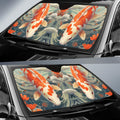 Koi Fish Car Sunshade Custom Car Accessories - Gearcarcover - 2