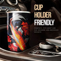 Koi Fish Tumbler Cup Custom Car Accessories - Gearcarcover - 3