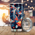 Koi Fish Tumbler Cup Custom Car Accessories - Gearcarcover - 1
