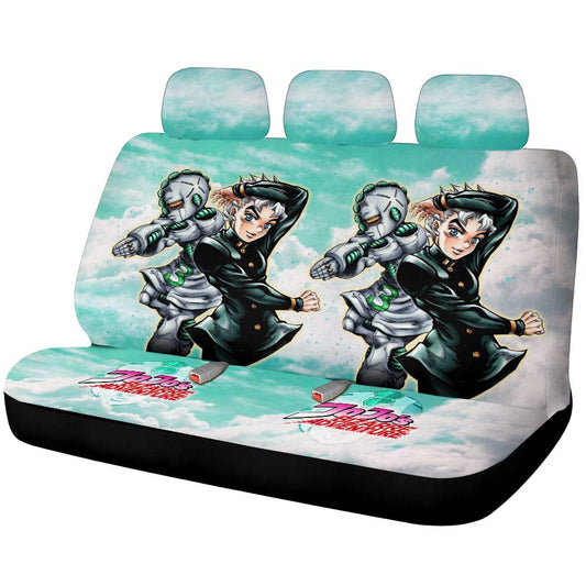 Koichi Hirose Car Back Seat Cover Custom Bizarre Adventures - Gearcarcover - 1